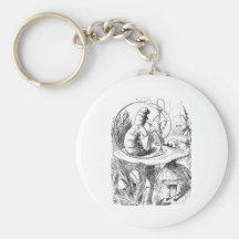Alice consults The Caterpillar Keychain
