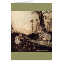 Alice in Wonderland Card