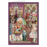 Alice in Wonderland Christmas Card
