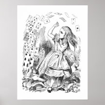 Alice in Wonderland House of Cards Posters