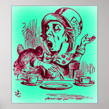 Alice in Wonderland - The Mad Hatter Poster