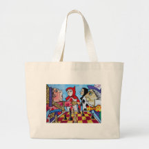 ALICE IN WONDERLAND TOTE BAG