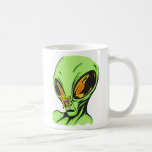 Alien and Butterfly Mugs