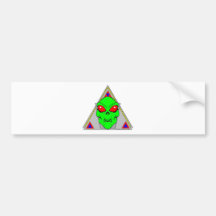 Alien Bumper Sticker