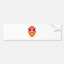 Alien Bumper Sticker
