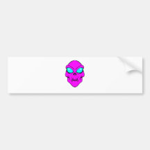 Alien Bumper Sticker