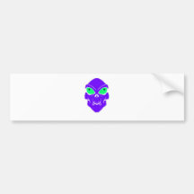 Alien Bumper Sticker