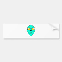 Alien Bumper Sticker