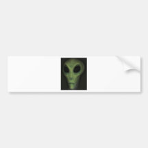 Alien Bumper Sticker