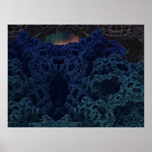 Alien Cave Poster