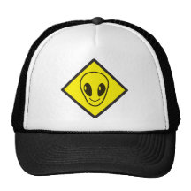 ALIEN crossing! Trucker Hat