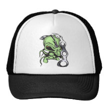 Alien Enslaves Humans Mesh Hat