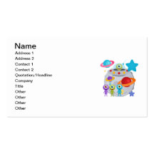 Alien Invasion Business Card