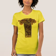Alien junk beauty puzzle pieces tee shirts