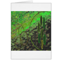 Alien Vision Greeting Cards