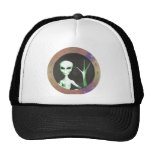 Alien window trucker hats