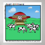 Aliens Cows Posters