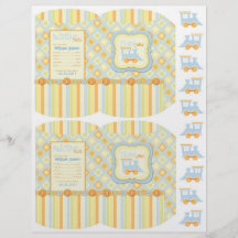 All Aboard! Mini Puff Box 2 Personalized Flyer