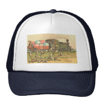 All Aboard ! The Easter Train ! Mesh Hat