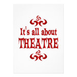 ALL ABOUT THEATRE PERSONALIZED ANNOUNCEMENTS