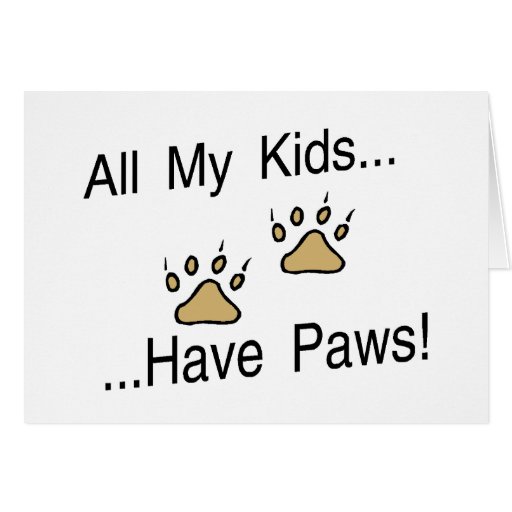 All My Kids Have Paws Cards