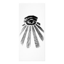 All Seeing Eye Mason Rack Card Design