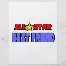 All Star Best Friend Flyer Design