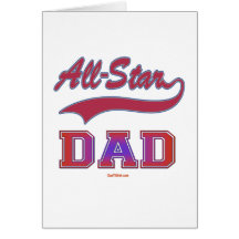ALL STAR DAD GIFTS CARDS