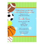 All Star Sport Baby Shower Invitation