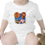 All Star Sports 1st Birthday Tshirts and Gifts