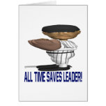 All Time Saves Leader Greeting Card