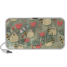 All ya need is love. by Scared E. Cat. Mini Speakers