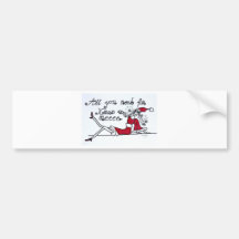 all you need for Xmas is meee Bumper Stickers