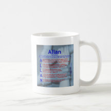 Allan Acrostic Mugs