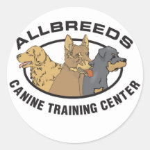 AllBreeds Logo sans green Sticker