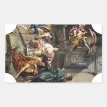 Allegory of History by Anton Raphael Mengs Stickers