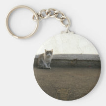 Alley Cat Dusty Days Parking Lot Feline Keychains