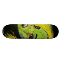'Alligator Girl of Cypress Swamp' Skateboard