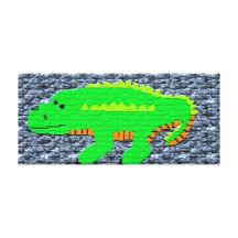 Alligators & Crocodiles Gallery Wrapped Canvas