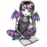 Ally Cute Emo Fairy Art Photo Sculpture