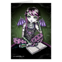 Ally Emo Fairy Card
