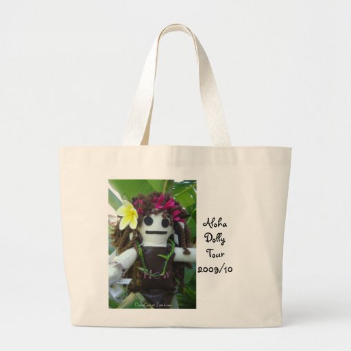 Aloha Dolly Tour 2009 Tote Bags