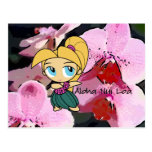Aloha Honeys Luau & Greeting Postcards
