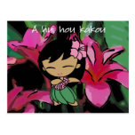 Aloha Honeys Luau & Greeting Postcards