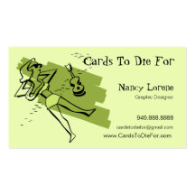 Aloha in Green from Creative Business Cards