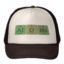 Alona as Aluminium Oxygen Sodium Trucker Hats
