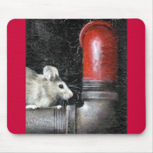 Alone in the Dark      Original Painting Mousepad