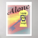 alone poster sony atv
