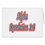 Alpha Revelation 1:8 Cards