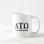 Alpha Tau Omega Letters Mug